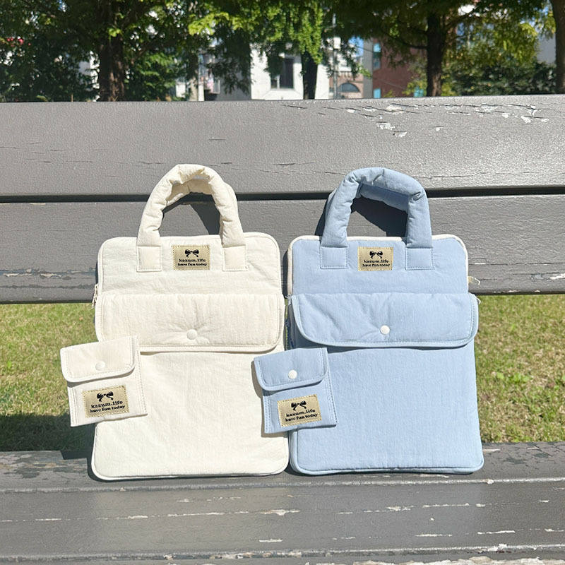 South Korea new te **um shockproof 11/13/15 inch ipad liner bag cute laptop storage