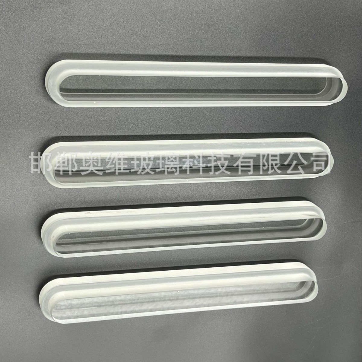 Glass Milling Type Custom Processing Stepped Tempered Glass Panel Round Punched Ultra-White Optical Special-Shaped Tempered Glass