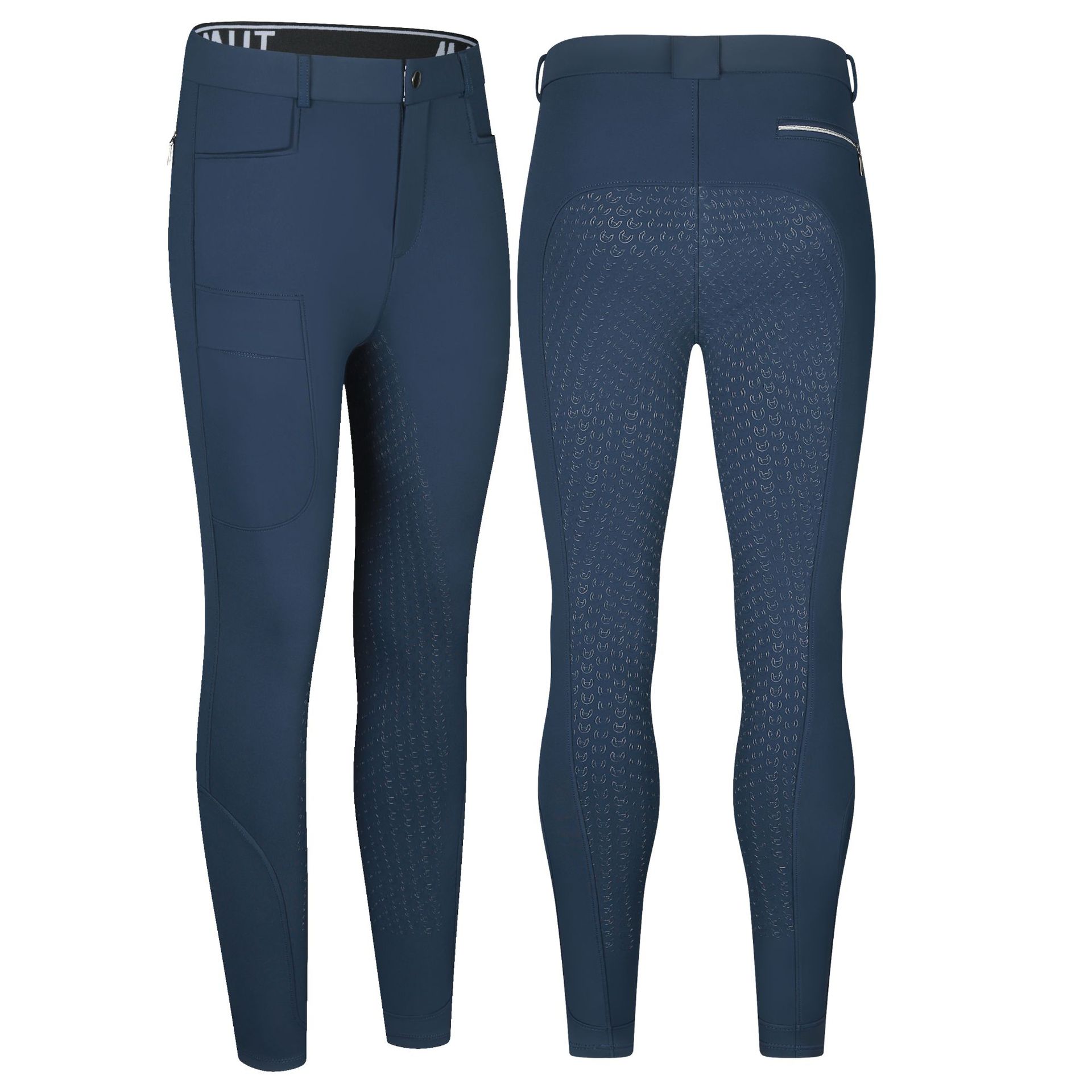 Men's Breeches Riding Pants Spring and Summer Four Seasons Adult Men's Equestrian Pants High Elastic Slim-fit Quick-drying Breeches Silicone Non-slip