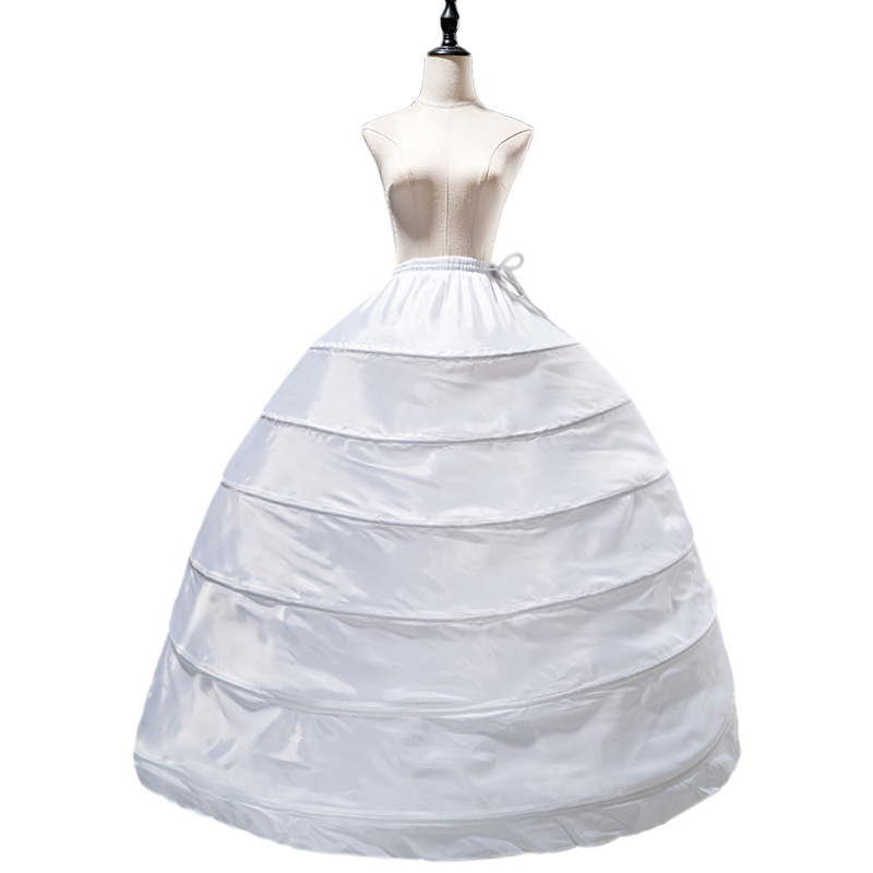 Bridal skirt lining group plus size pettiskirt oversized wedding dress skirt floor-length daily dress lolita underskirt