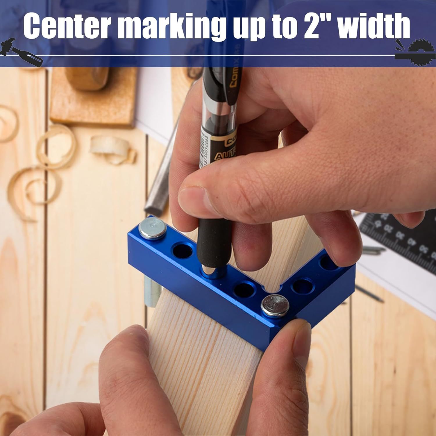 Multifunctional Woodworking Tool, Woodworking 90 Degree Precision Measurement L-Shaped Tool