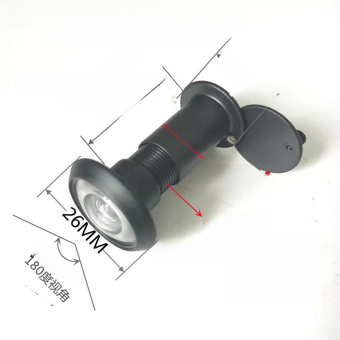 Zhejiang high-tech ultra-clear with American UL certification perspective anti-theft door hotel door wooden door anti-theft door cat's eye door mirror