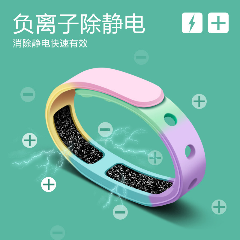 23 new wireless electrostatic silicone bracelet to eliminate human body electrostatic bracelet electrostatic eliminator factory wholesale