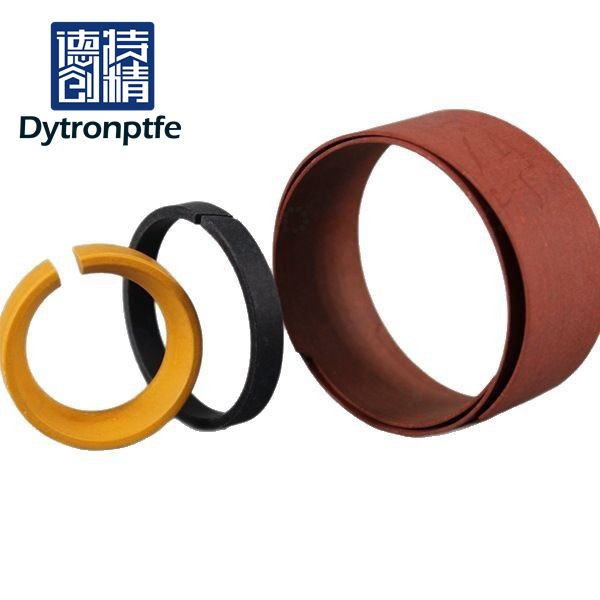 Dechuang Automotive Shock Absorption System Accessories and Consumables Modified Ptfe Retaining Ring Split Ring Shock Absorption Ring Piston Ring