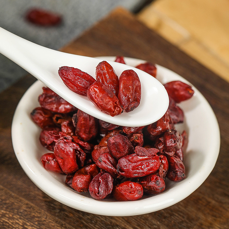 Wanming Cornus officinalis canned 60g mountain Cornus officinalis dried meat powder canned tea seedless jujube Cornus officinalis