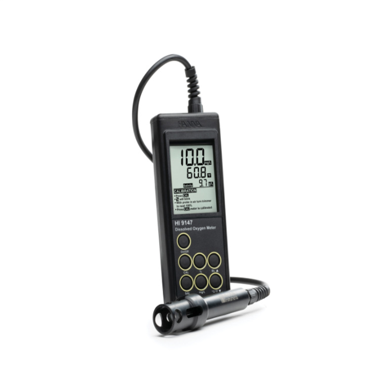 Ханна Hi9142 портативный измеритель растворенного кислорода водонепроницаемый дизайн большой экран