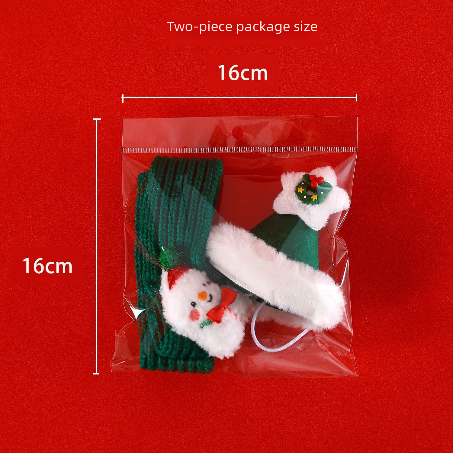 2023 pet knitted Christmas scarf cat dog wool cartoon elk snowman warm plush hat suit