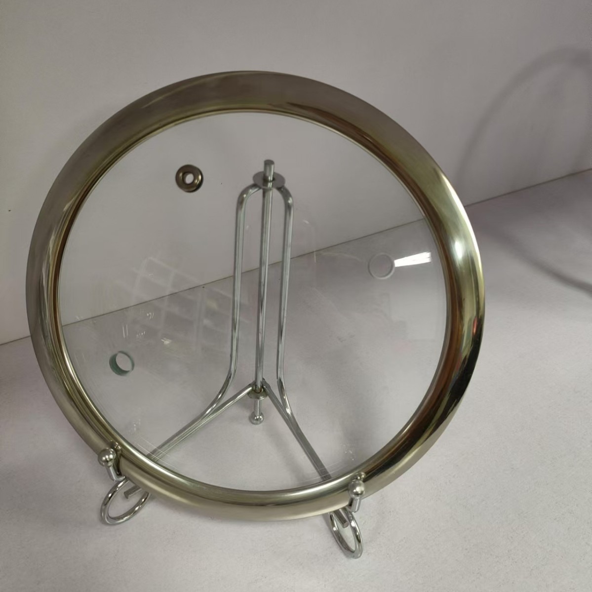 304 Lightweight and Convenient High Temperature Resistant Tempered Glass Pot Lid Anti-Spill Design Can Be Used for a Variety of Pots