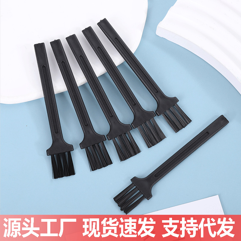 Оптовая щетка для чистки бритв, маленькая щетка для чеснока, щетка для мельницы, щетка для чистки машинки для стрижки