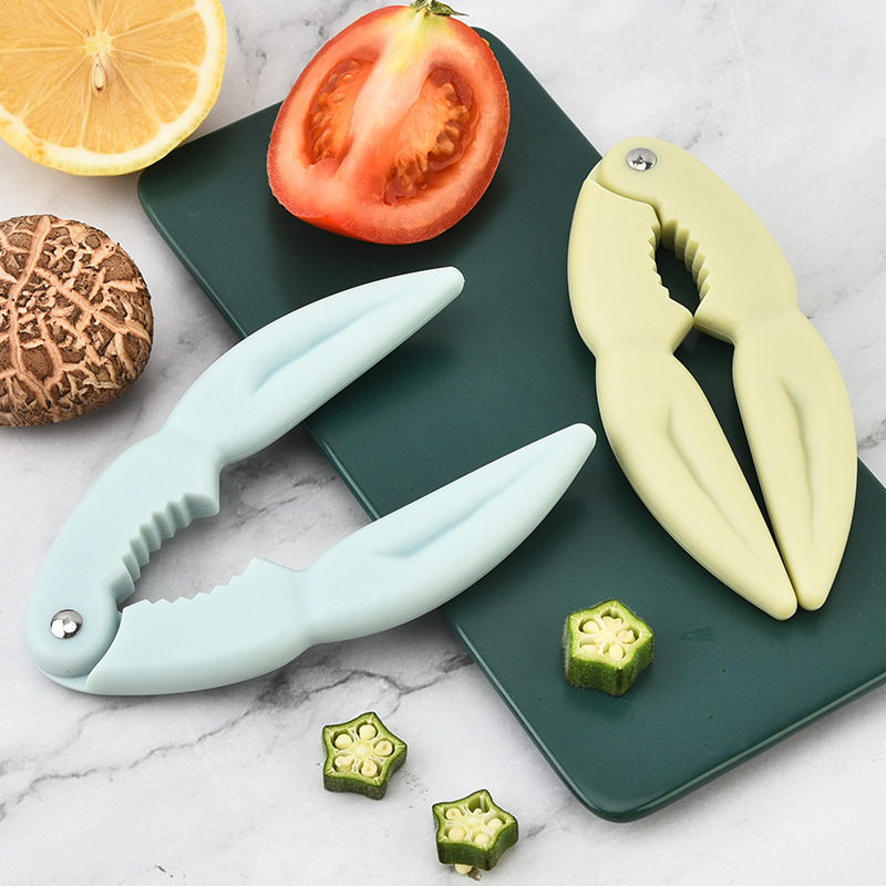 Seasonal Products Crab Eating Tools Scandinavian Color Nut Walnut Clamp Hairy Crab Claws Kitchen Tools Plastic Crab Claws