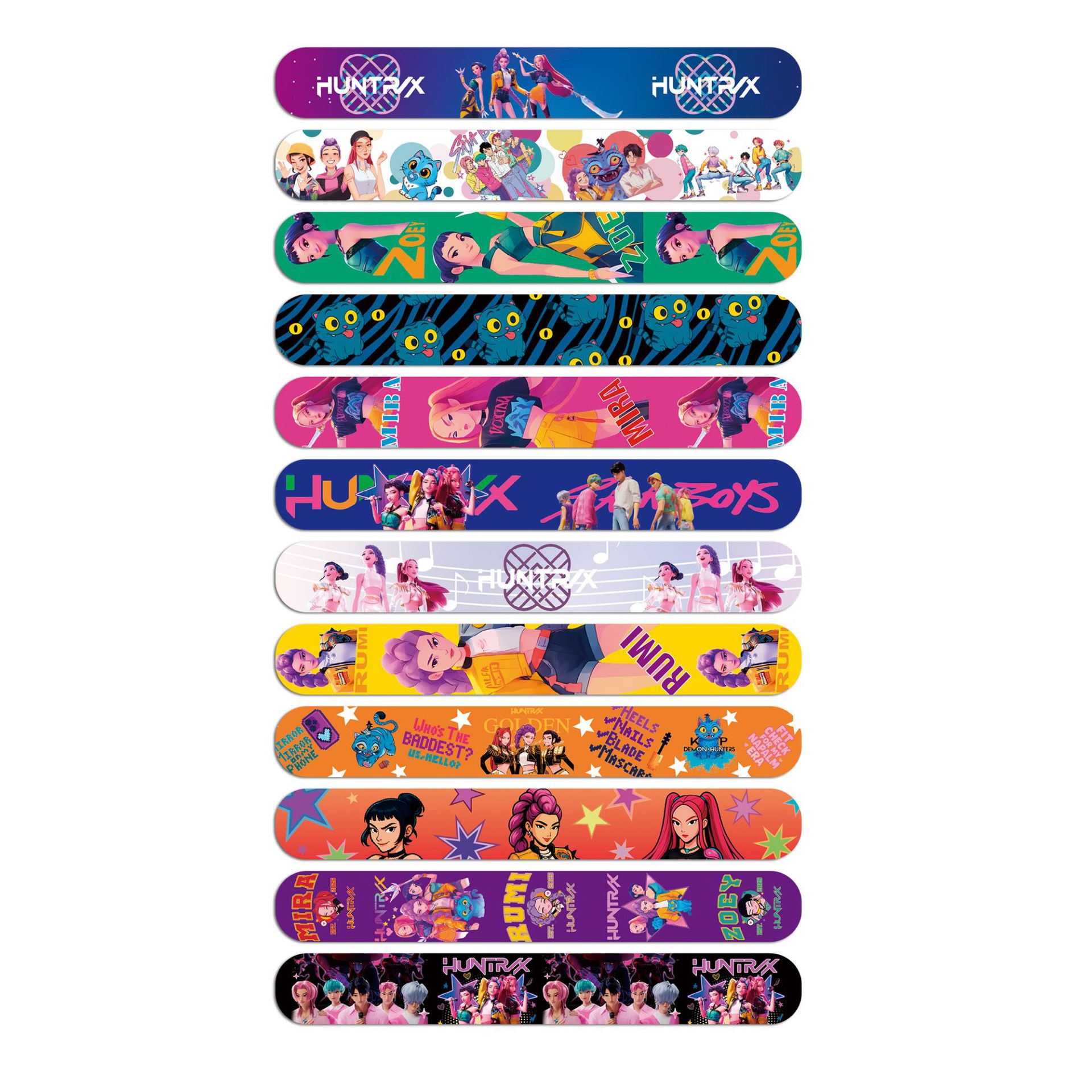 Kpop охотник группа ведьм кольцо-снэп неоновый детский браслет игрушка наручный ремешок подарок на вечеринку кольцо-снэп