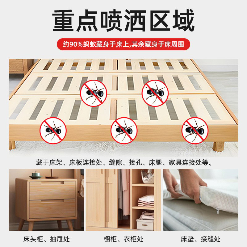 Ant Medicine, Ant-Killing Artifact, Termite-Killing and Control Outdoor Insecticide, Household Indoor Non-Toxic Nemesis