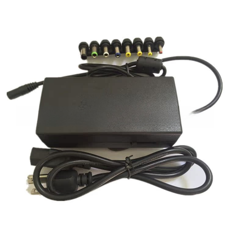 96W Multifunctional Laptop Charger 12V-24V Adjustable 96W Universal Notebook Power Adapter