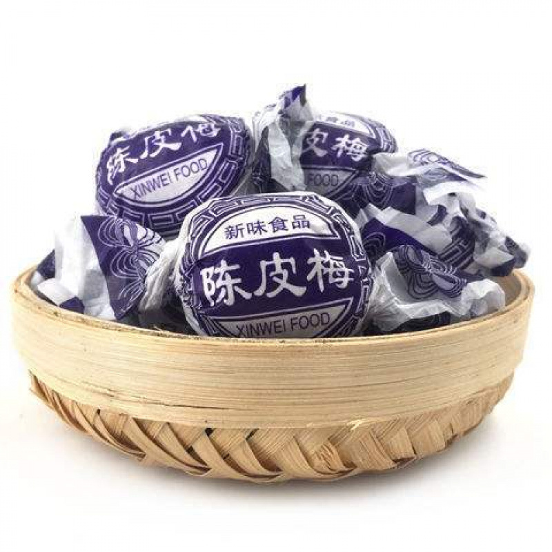 Guangdong specialty paper bag Chen Pi Mei Jiayingzi bag Jiayingzi plum plum snack factory a wholesale