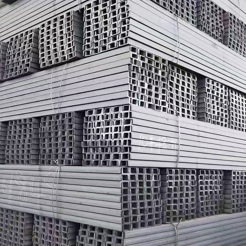 Galvanized Steel Channel National Standard Steel Channel 6m 8 #   10 #   12 #   6m Construction Steel Hot-Rolled Channel Steel for Load-Bearing