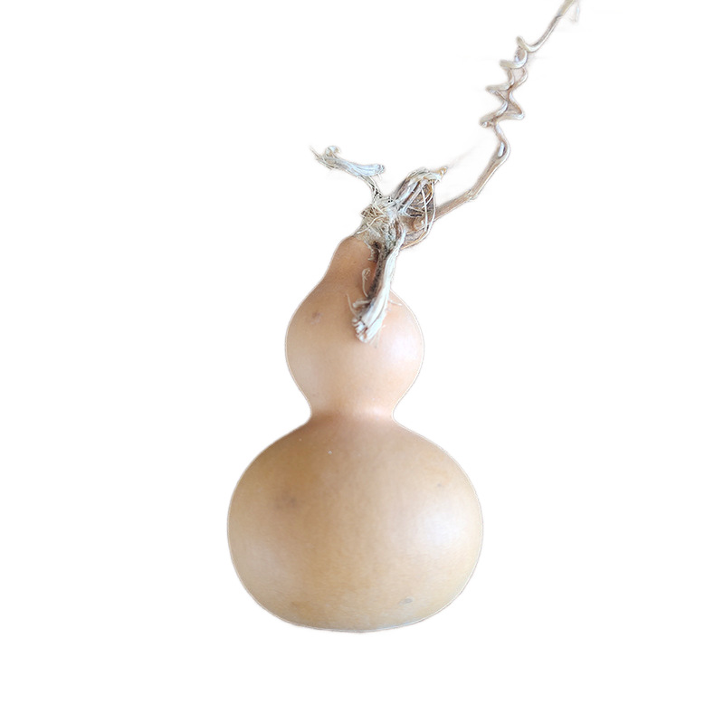 Natural Hand-Held Small Gourd with Faucet and Cork, Small Gourd Wholesale, Hand-Twisted Small Beautiful Gourd