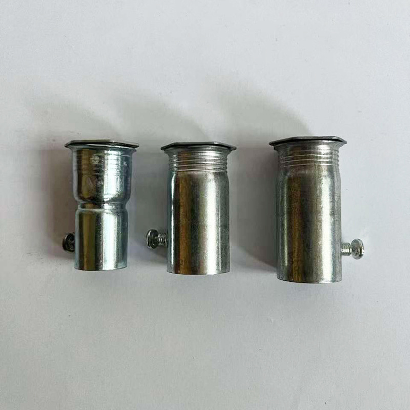 Kbg/Jdgh Metal Threading Pipe Accessories Galvanized Inner Tooth Cup Comb Inner Wire Connector Iron Box Wire Pipe Straight Connector