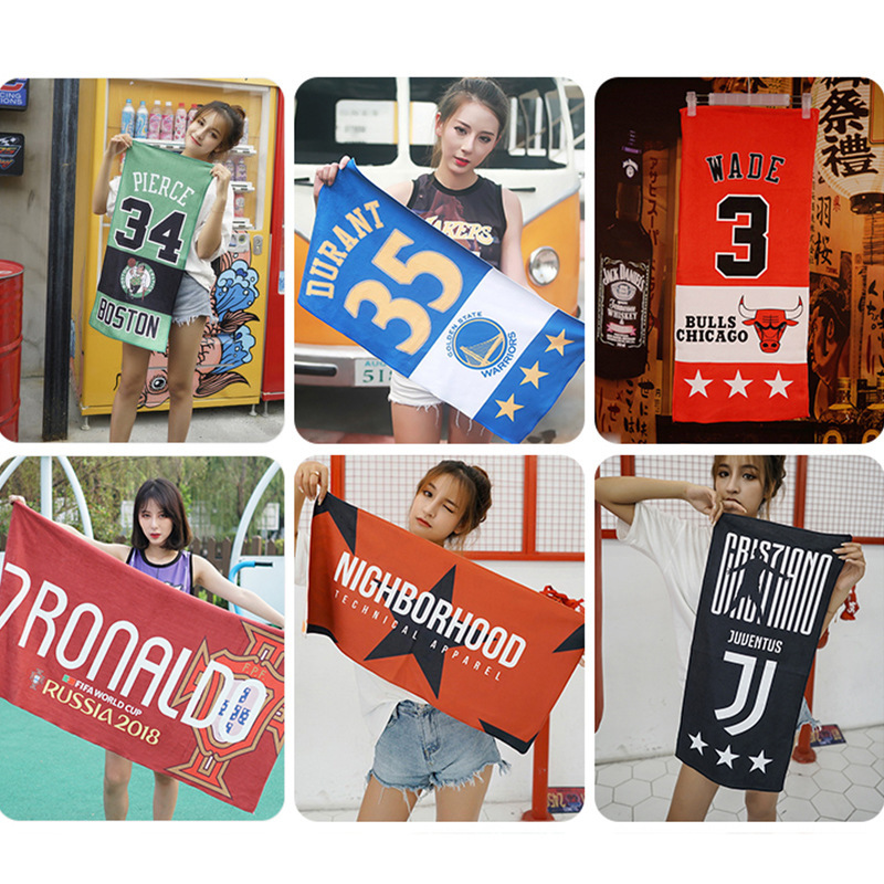 Кастомизированное спортивное полотенце с логотипом для йоги, бега, фитнеса, поддержка мероприятий, подарочная акция, печатное полотенце, массовая кастомизация