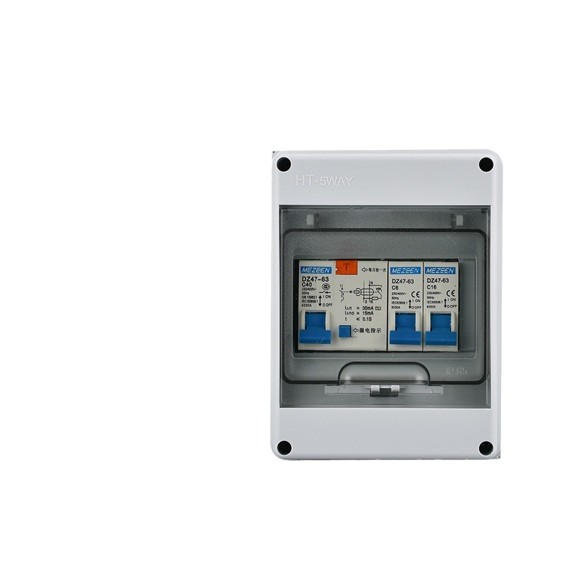 Outdoor Waterproof Distribution Box IP65 Plastic Household Distribution Box Finished Cross-border Explosive