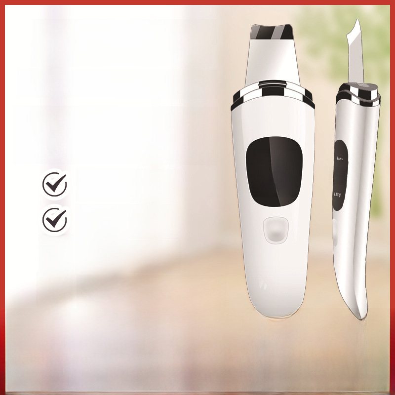 Small Bubble Cleaning Device Cross-Border Skin Scraper Blackhead Remover Ultrasonic Facial Pore Cleaner