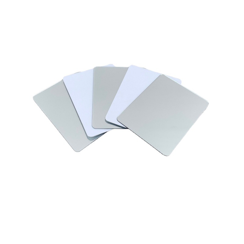 Acrylic electroplating silver self-adhesive round PETG plastic soft mirror paper PVC decorative PC toy reflective lens