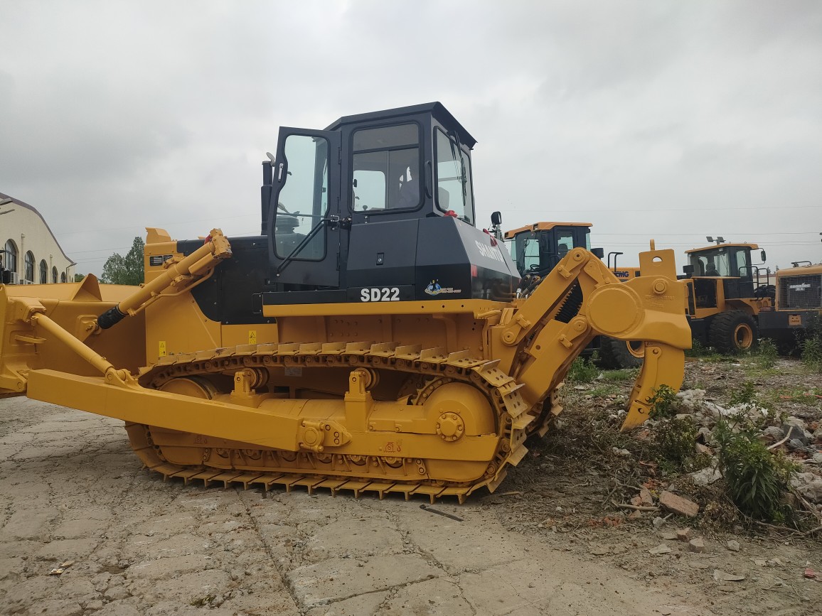 Export Export Type Used Bulldozer for Sale 90% New Shantui Sd22 Bulldozer with Ripper