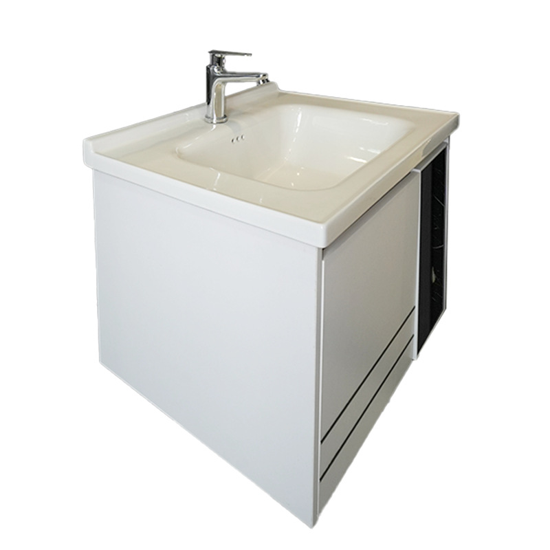 Bathroom Cabinet Ceramic Integrated Basin Bathroom Bathroom Cabinet Wash Basin Wash Basin Combination Honeycomb Aluminum