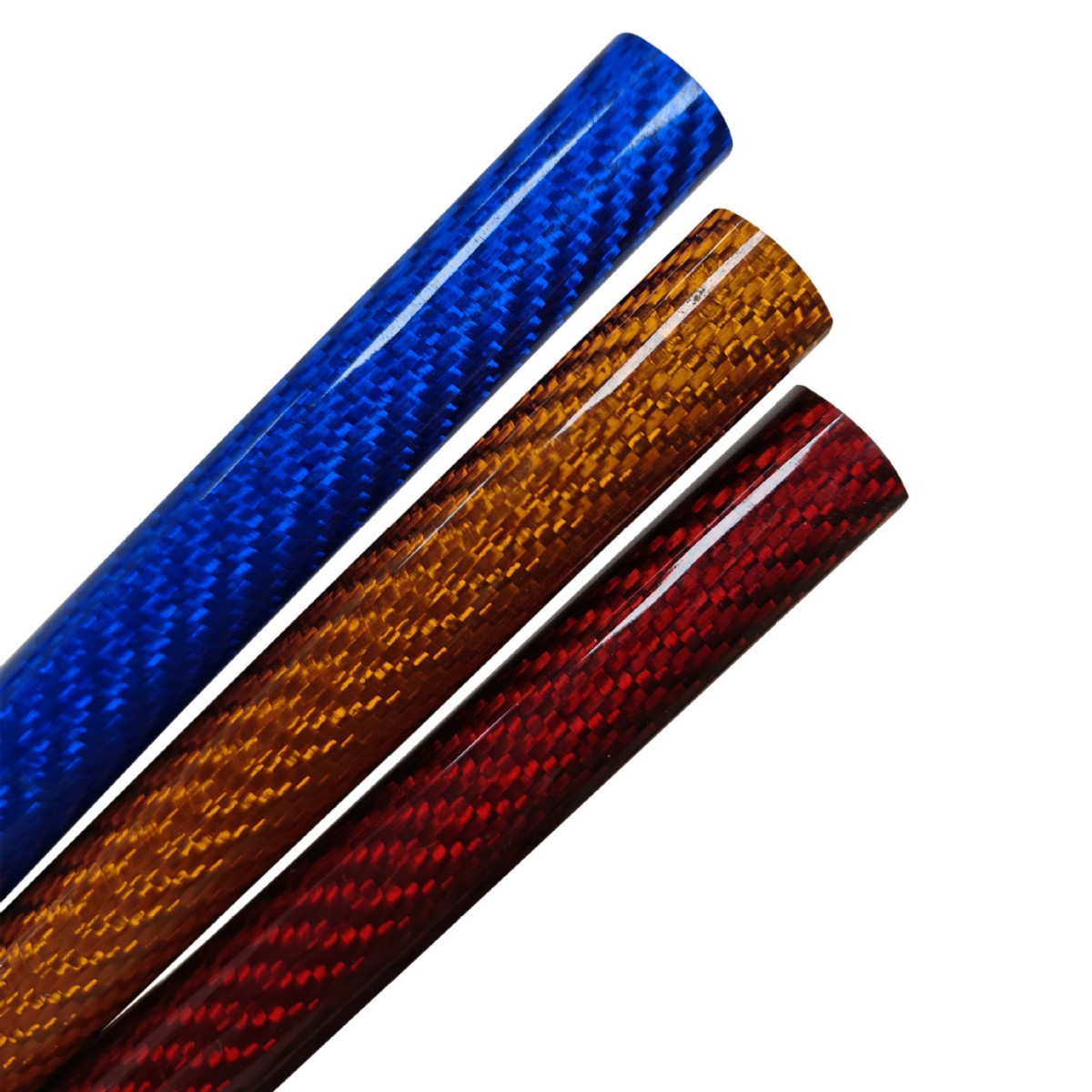 3K Twill Carbon Tube Plain Weave Glossy Matte High Strength Large Diameter Custom Wall Thickness