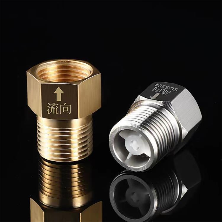 Односторонний обратный клапан 4 точки, внутренний провод, внешний провод, обратный клапан для унитаза, антиобратный клапан, чистая медь