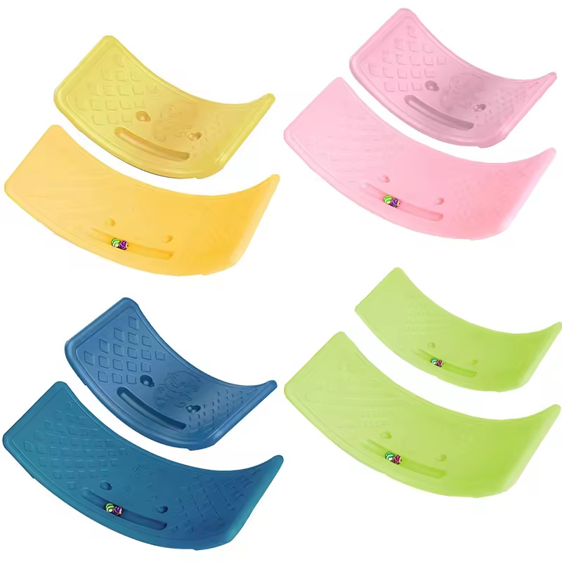 Seesaw Children's Indoor Smart Board Balance Board Inductive Training Equipment Home-made Bending Board Toys