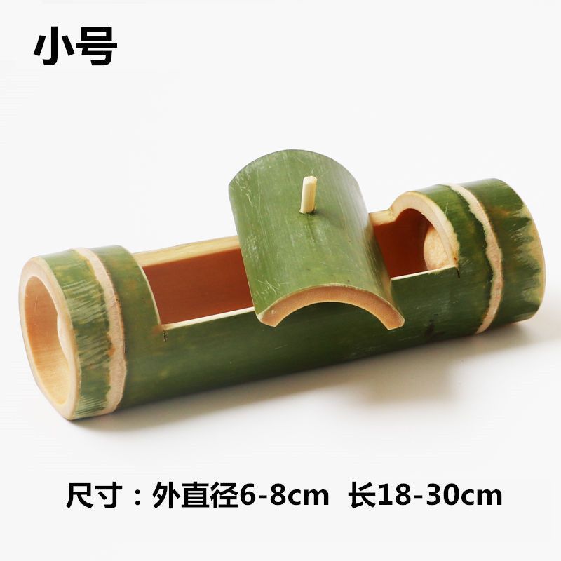 Natural Bamboo Rice Steaming Tube with Lid, Horizontal Bamboo Steaming Tube with Lid, Fresh Custom-Made Bamboo Tube, Batch Wholesale