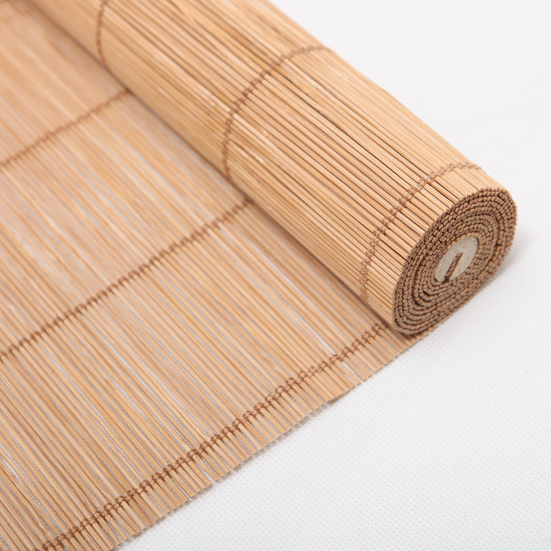 Wholesale Bamboo Curtain Curtain Roller Shade Shading Balcony Tea Room Study Office Hotel Homestay Japanese Style Bamboo Curtain