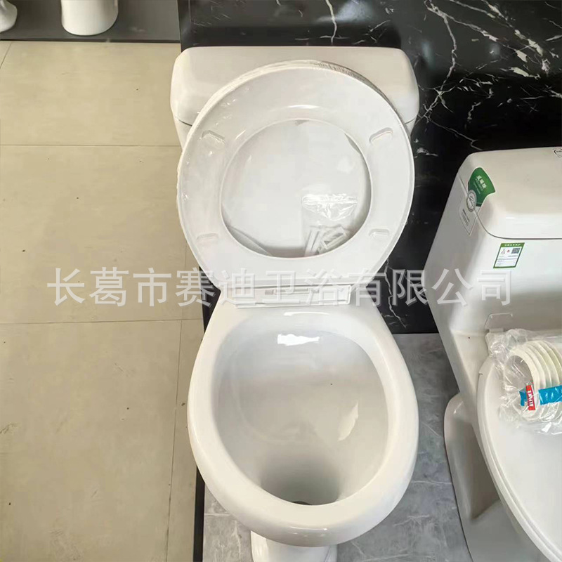 Split Wall-Mounted Toilet with Angled Flush, Various Specifications, Export to Central Asia, Flush Toilet