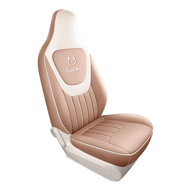 24 Models of Wuling Macaron Third-Generation Car Seat Covers, Custom-Fit for Specific Vehicles, Suitable for All Seasons, Full Coverage Seat Cushions, Five-Seater Seat Pads