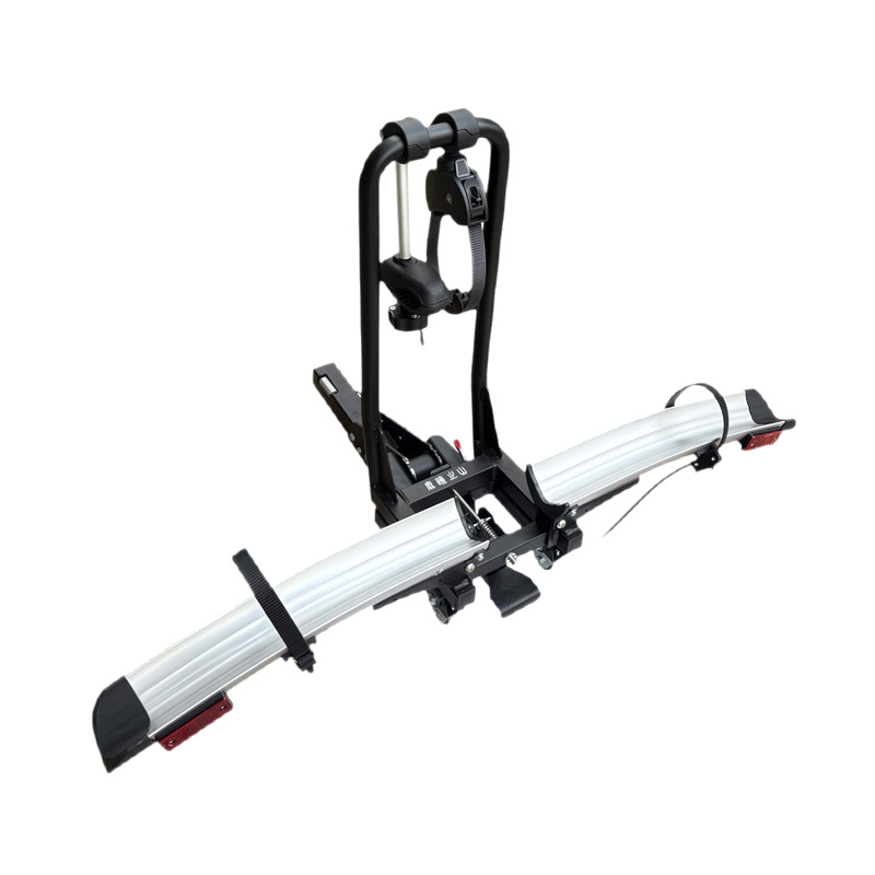 Vehicle-Mounted Bicycle Hanger Off-Road Suv Travel Bicycle Square Mouth Foldableable New Aluminum Alloy Model Outdoor Sports