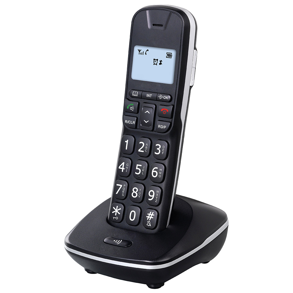 Factory Cross-Border Customized Plug-In Cordless Telephone Landline Office Business Handheld Telephone Telephone