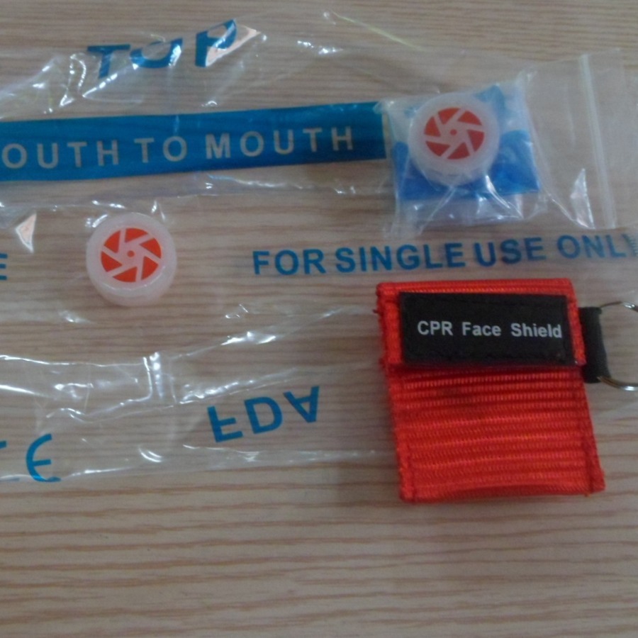 Disposable Cpr Barrier Artificial Respiratory Mask Artificial Respiratory Mask Isolation Mask Cardiopulmonary Resuscitation Training Face
