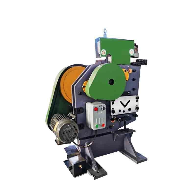 Multifunctional Punching and Shearing Machine for Angle Iron and Angle Steel, Punching and Cutting Machine for Channel Steel and Flat Steel, Integrated Punching and Cutting Machine
