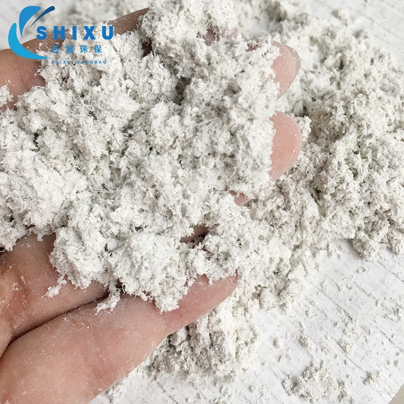 Serpentine Fiber Insulation, Heat Insulation, Fireproofing and Soundproofing Coating, Powder for Petroleum Drilling Mud and Rubber, Environmentally Friendly Material