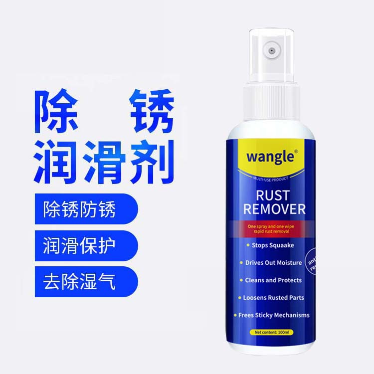 Rust Remover anti-rust oil lubricant metal strong cleaning liquid car door lock door and window rust removal screw loose spray