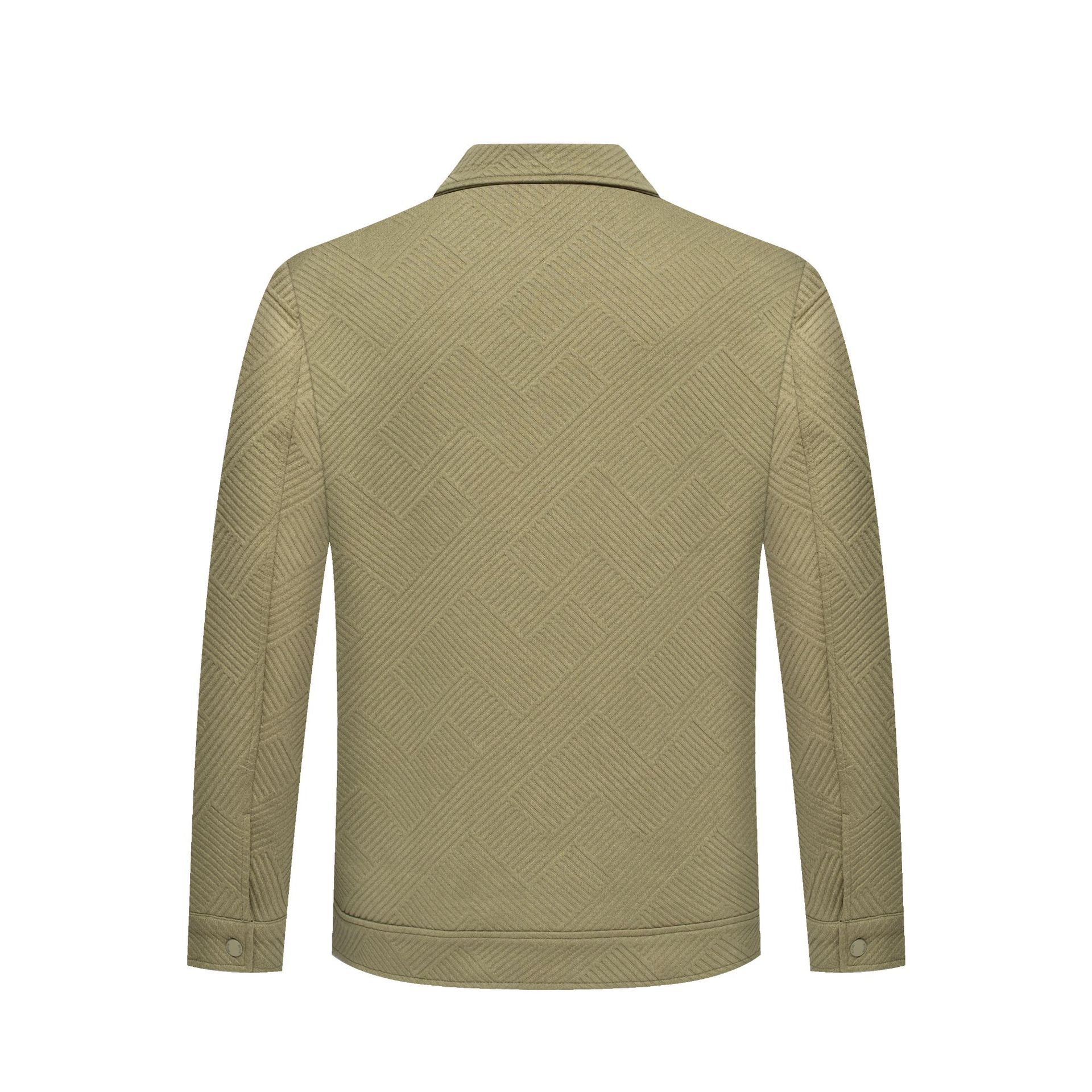 2023 New Men's Extra Large Size Plaid Jacket Coat Fat Man Fat Man Extra Large Loosen Jacket for Men