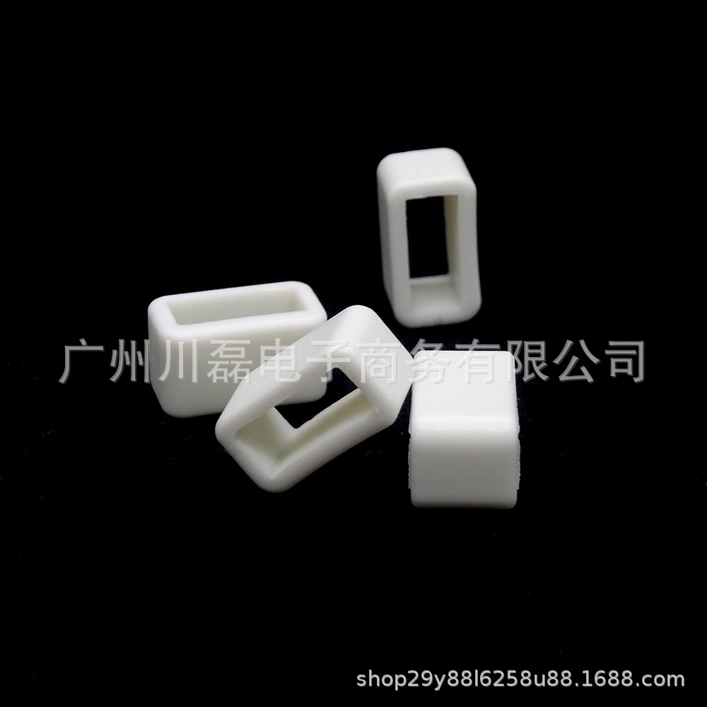 10mm Color Square Buckle Buckle Buckle Ribbon Collar Adjustable Buckle Pet Chain Buckle Bag Accessories