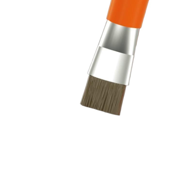 Double-headed hardened anti-static dust removal iron brush mobile phone mainboard repair lC welding plate cleaning welding oil pig hair