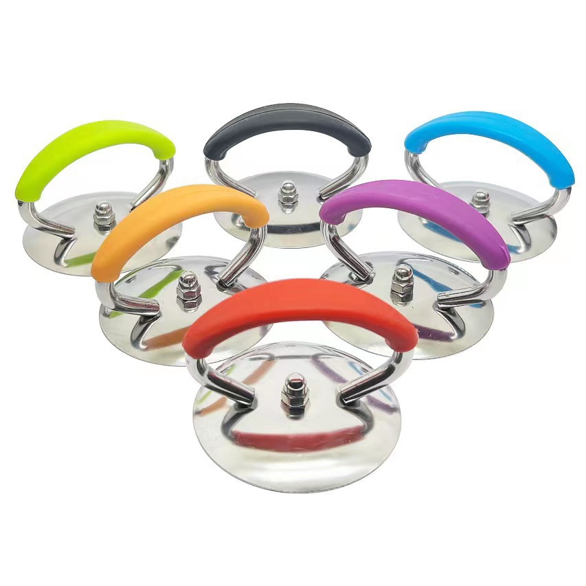 Silicone Pot Lid Handle Universal Cover Stainless Steel Cap Pot Lid Handle Anti-scalding Pot Lid Top Bead Design Kitchenware Accessories