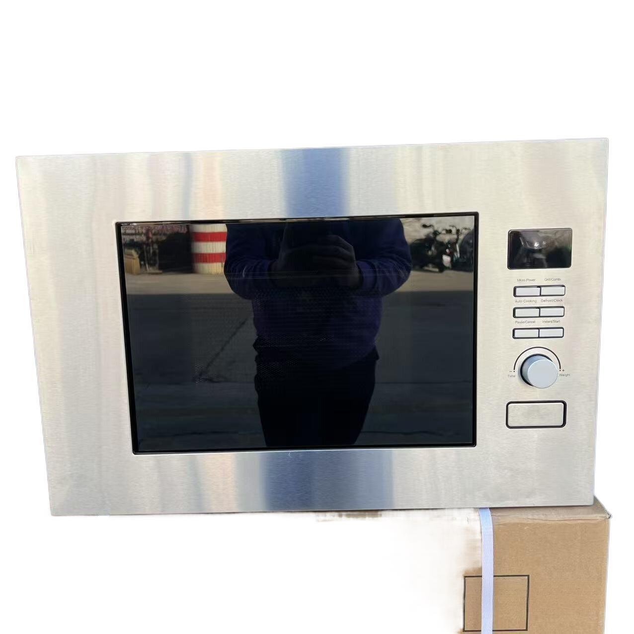 Cross-Border English Version of Embedded Microwave Oven Household Stainless Steel Panel Microwave Oven 20L Microwave Oven