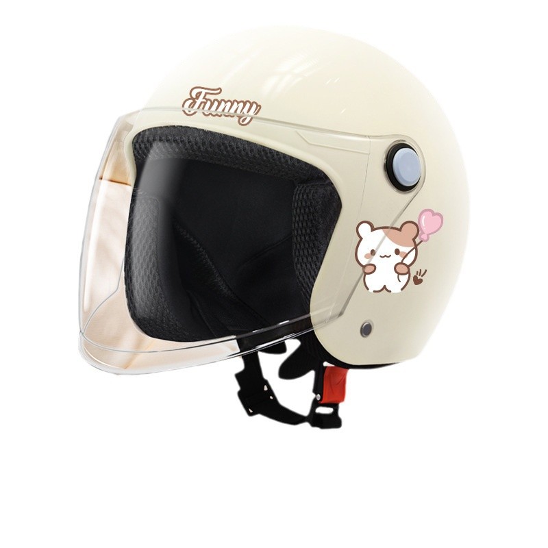 National standard 3C certification electric car helmet female men's battery car motorcycle helmet four seasons universal thermal helmet