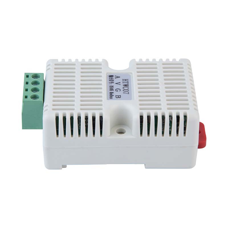 Computer room greenhouse RS485 card rail type temperature sensor ModBus Protocol high precision temperature and humidity transmitter
