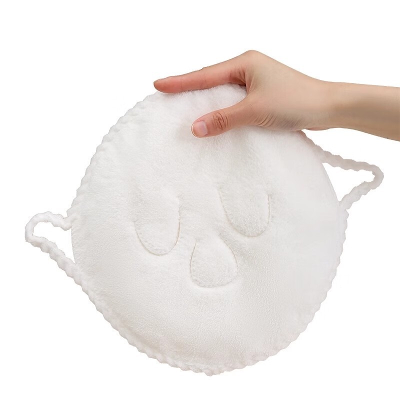 Hot Compress Towel, Thickeneded Absorbent Cold Compress, Wet Compress, Pure Cotton, Skin-Friendly Ear-Hanging Facial Steam Facial Mask