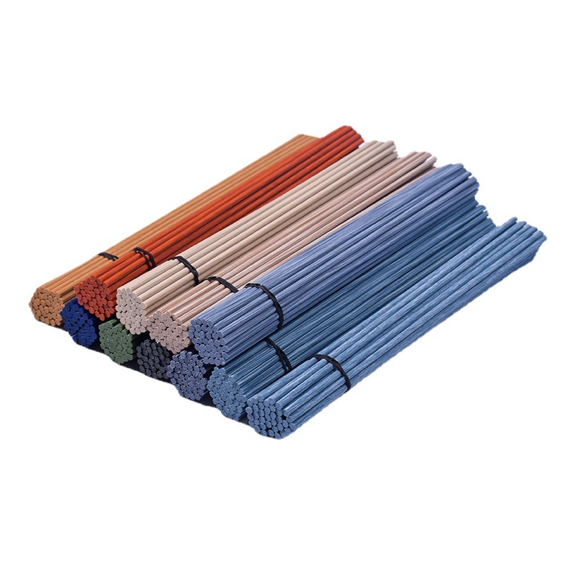Aromatherapy Fiber Stick Free Sample Colorful Fiber Can Choose Any Size and Specifications Colorful Aromatherapy Volatile Stick Diffusion Stick