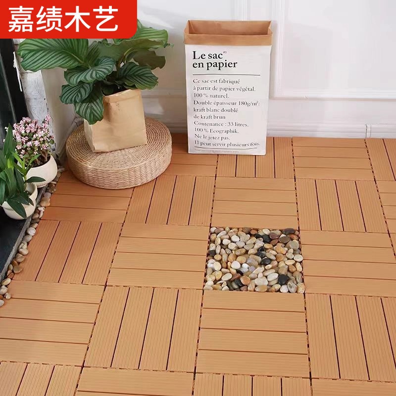 Составной пол, износостойкий, пластиковый балкон для самостоятельной укладки, пол для уличной террасы, embossed wood-plastic, влагостойкий и водонепроницаемый